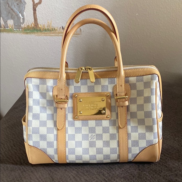 Louis Vuitton Handbags - Louis Vuitton Damier Azur Berkeley handbag.